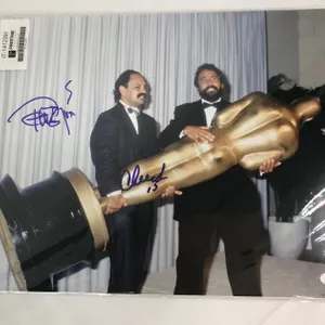 Cheech and Chong Signed Photo with COA Sticker