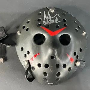 Ari Lehman "Friday The 13th" Signed Black Mask
