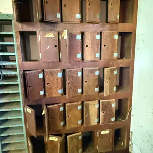 Wood Storage Cabinet