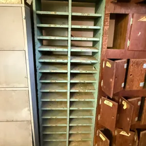 Wood Storage Cabinet