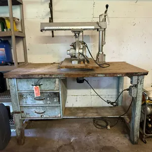 Work Bench with Radial Saw
