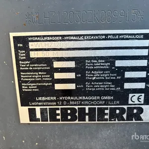 2016 Liebherr LH50M Wheel Material Handler