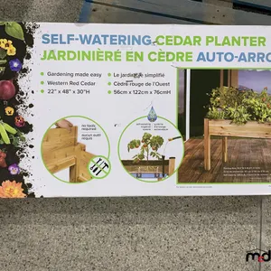 Self Watering Cedar Planter
 UNRESERVED