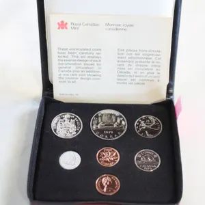 1979 DOUBLE PENNY 7 COIN UNCIRC. SET