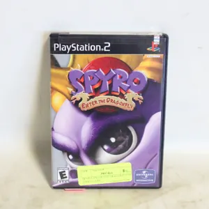 SPYRO: ENTER THE DRAGONFLY PS2 VIDEO GAME
