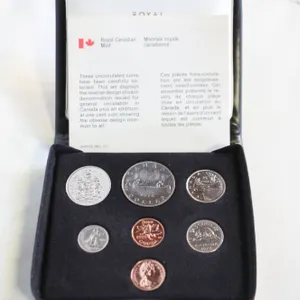 1978 DOUBLE PENNY 7 COIN UNCIRC. SET