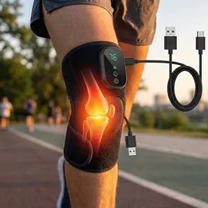 Heated Vibration Knee Massager 3-in-1