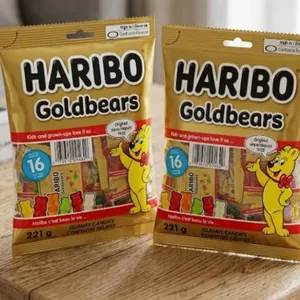 Haribo Goldbears Gummy Candies Lot of 2 x 221g