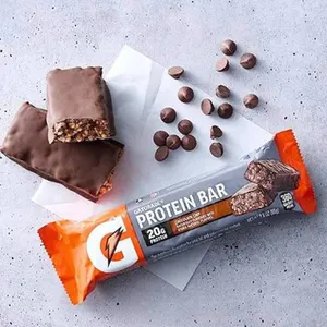 Gatorade 12 x 80g Chocolate Chip Whey Protein Bars
