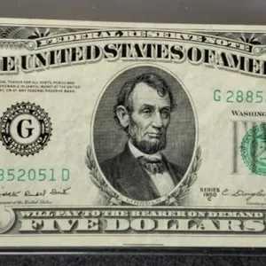 1950-C $5 FR Note Unc.