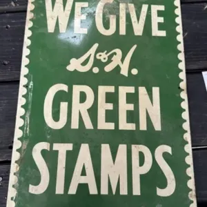 12" x 18" Green Stamps Sign