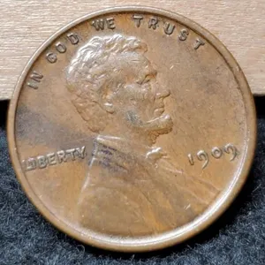 1909 VDB Lincoln Cent Nice