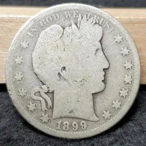 1899-S Barber Half Dollar