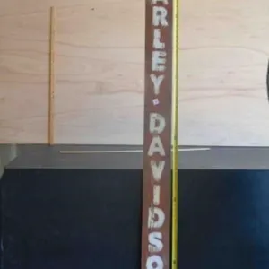Harley Davidson Fence Picket