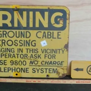 Vintage Bell Telephone Metal Sign