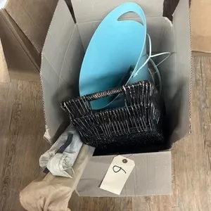 Waste Basket - Tent Pole - Plastic Bin