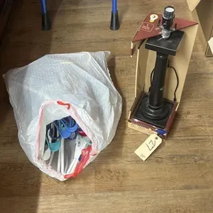 Portfolio Table Lamp - NEW & Plastic Hangers