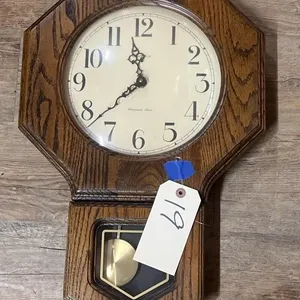 Howard Miller Battery Op Pendulum Clock