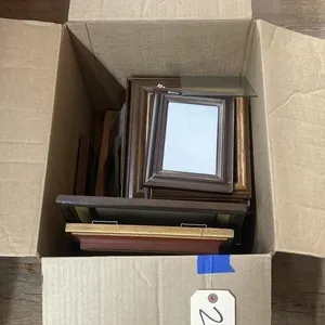 Box of Assorted Picture Frames