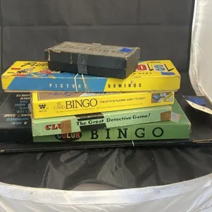 Pile of Vintage Board Games