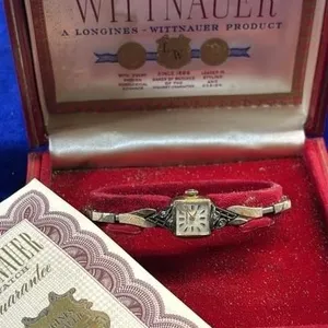 Antique 10K GF Wittnauer Longines Wristwatch with