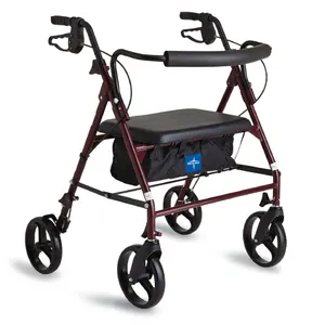 Medline Bariatric Rollator Walker 500lb