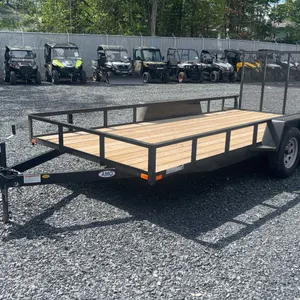 2026  AMO Trailers  T/A  15'  Ball Hitch Equipment Trailer