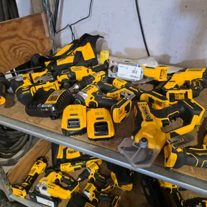 (9) Dewalt 20V Cordless Power Tools with Charger and (2) Batteries
