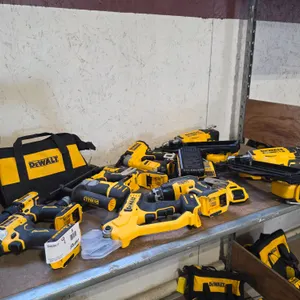 (9) Dewalt 20V Cordless Power Tools with Charger and (2) Batteries