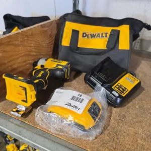 Dewalt DCF809 20V Cordless Impact Driver Kit with Battery, Charger, and Bag