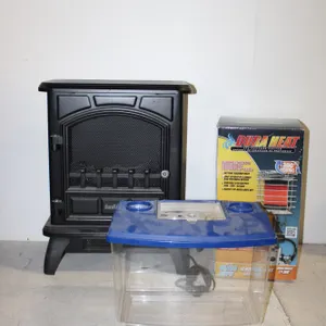 Duraflame Heater & Aquarium
