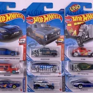 Hot Wheels Sealed Car Lot of 9 Die-Cast Vehicles