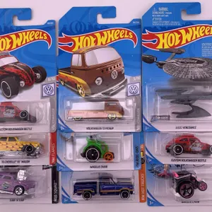 Hot Wheels Sealed Car Lot of 9 Die-Cast Vehicles