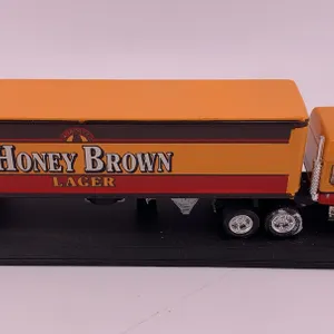 Honey Brown Mack Truck Matchbox 1:100 Brewmasters Die-Cast w/ COA