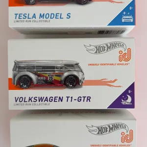 Hot Wheels ID Limited Run Lot – Tesla Model S, VW T1-GTR, Aston Martin One-77