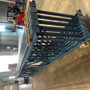 Lot of (11) 22' X 42" Unirack Pallet Rack Frames