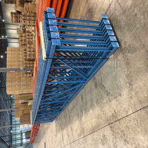 Lot of (11) 22' X 42" Unirack Pallet Rack Frames