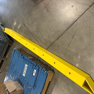 Lot of (3) 42" Rack End Guards and (4) 94" Rack End Guards