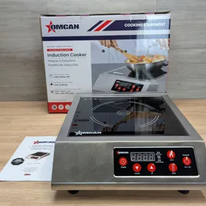 NEW 11" X 11" STAINLESS STEEL COMMERCIAL COUNTERTOP INDUCTION COOKER, OMCAN 44414