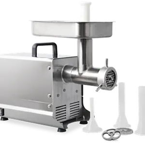 NEW #32 STAINLESS STEEL MEAT GRINDER WITH 1.5 HP MOTOR, OMCAN 48888