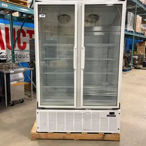 MASTER-BILT BLG-48HD DOUBLE GLASS DOOR FREEZER