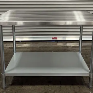 NEW 48" X 30" STAINLESS STEEL WORK TABLE, OMCAN 22073