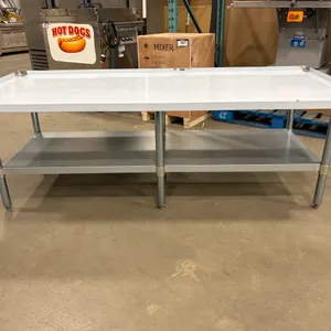 NEW 72" X 30" STAINLESS STEEL EQUIPMENT STAND WITH UNDERSHELF