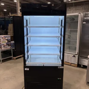 AFE OC-36G OPEN CASE COOLER WITH GLASS SIDES