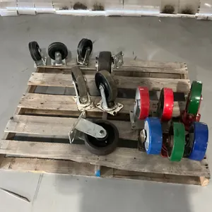 QTY OF HEAVY DUTY BOLT ON CASTERS