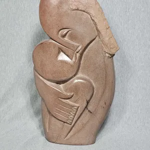 Shona Lovers signed by Artist Farai Tendai. . 17 x 9 x 2.5. A4