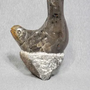 Shona Fish Sculpture. Signed by Artist E. Zvobso. 11 x 7 x 3.5. A4