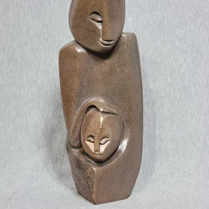 Shona Mother and Child. 11 x 4.5 x 3. A3