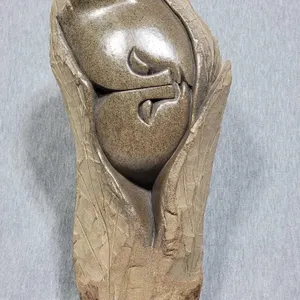 Shona Sculpture signed by Artist Innocent Chifutu. 13 x 7 x 3. A3