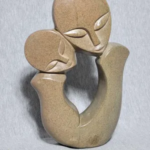 Shona Unity Sculpture. 10.5 x 7 x 2. B3